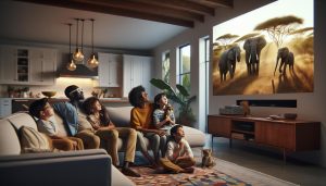 3D Projector African Safari Adventure: Educational Fun at Home