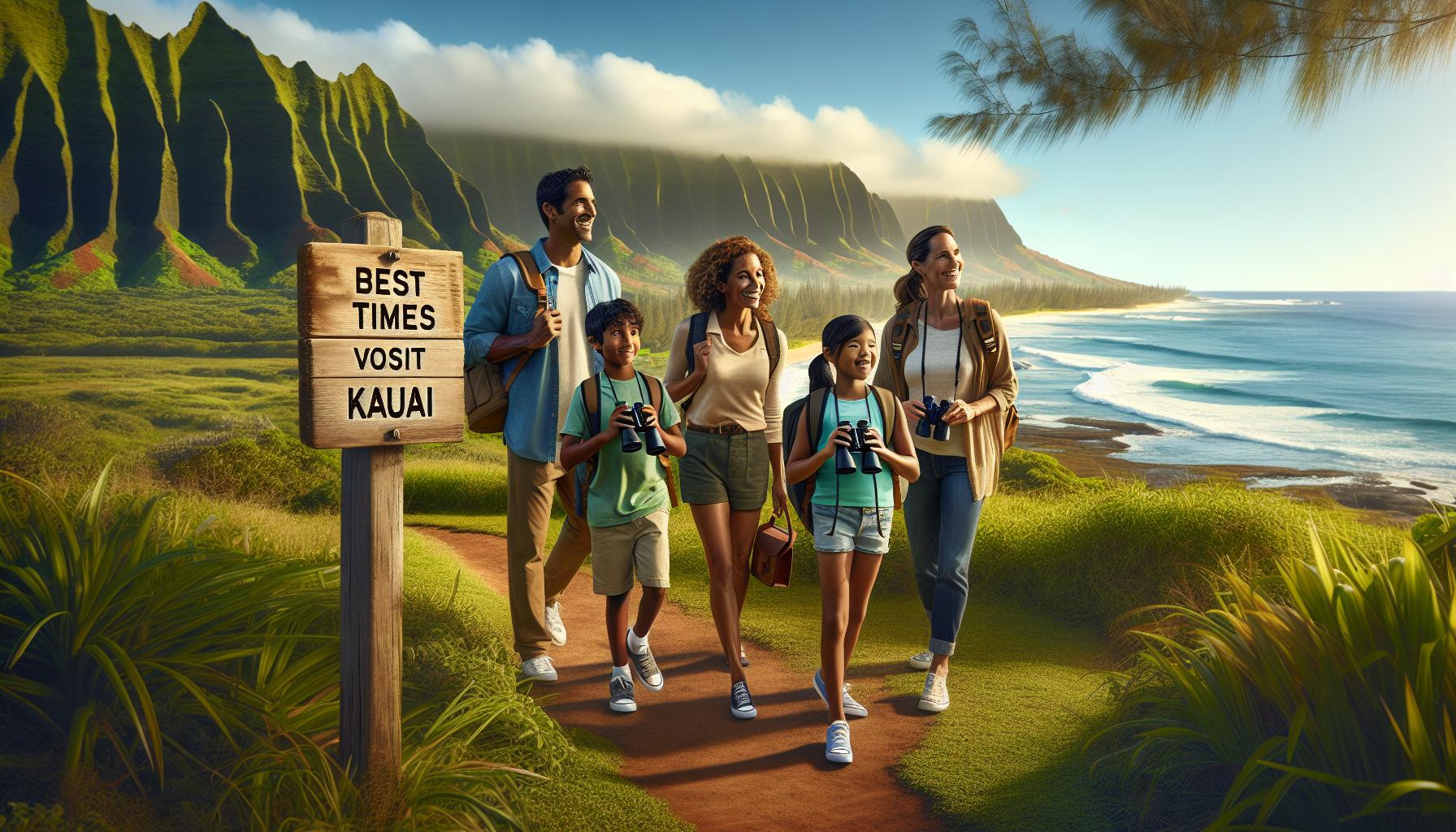 Best Times to Visit Kauai for Ideal Weather