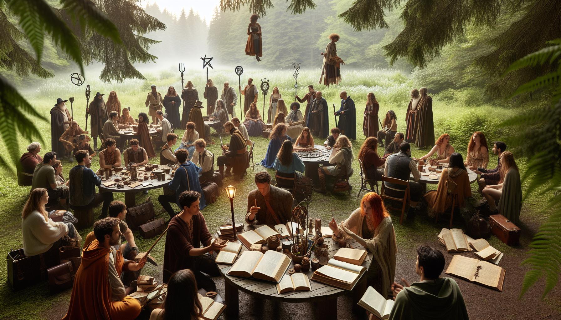 Beyond the Pages: Interactive Experiences in Fantasy Communities