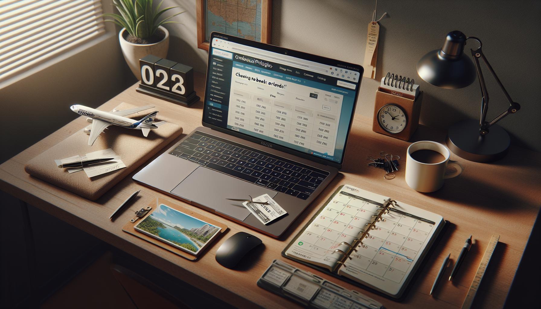 Choosing the Best Time to Book Plane Tickets to Orlando