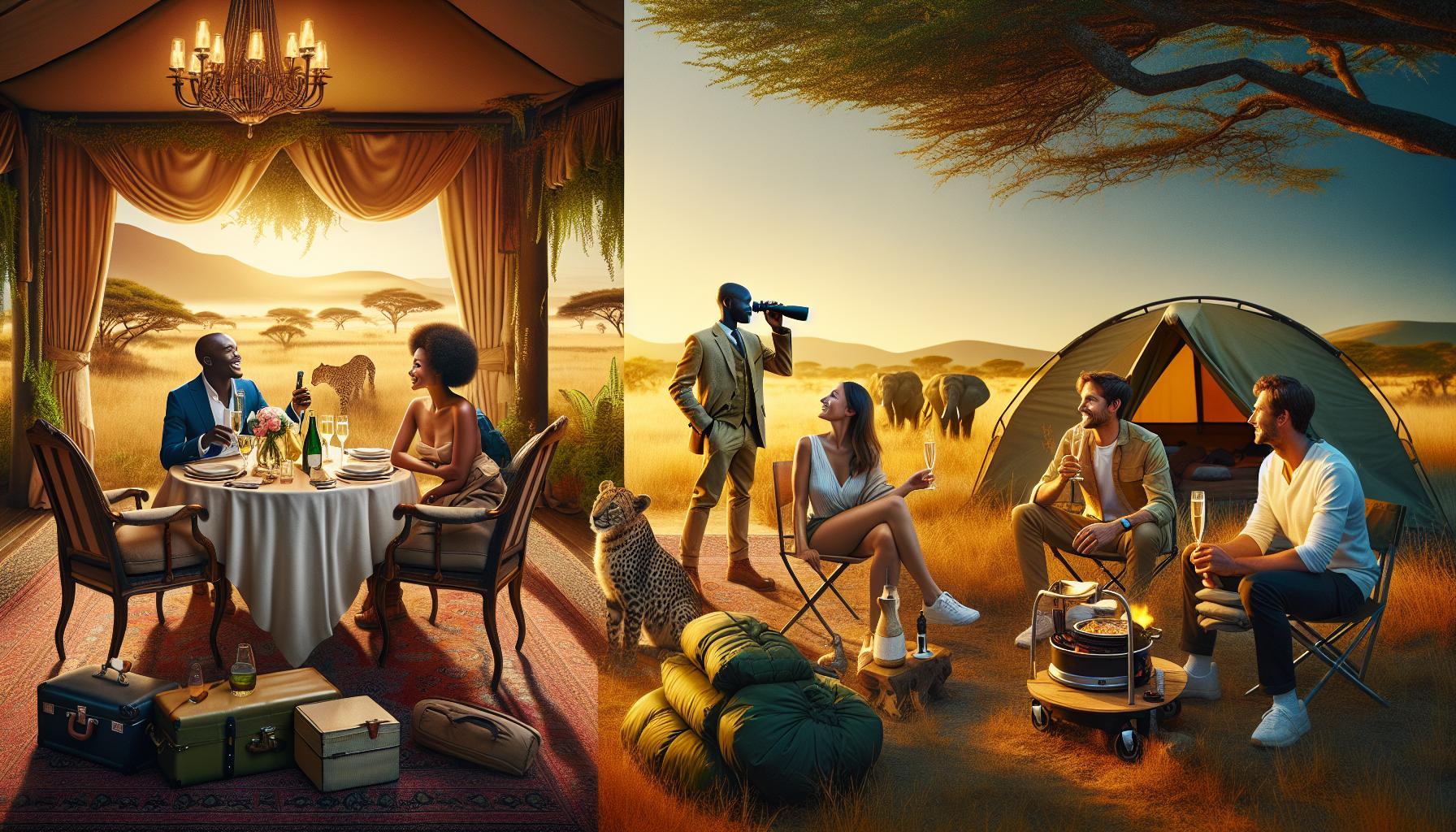 Choosing the Right Safari Style: Luxury vs. Budget