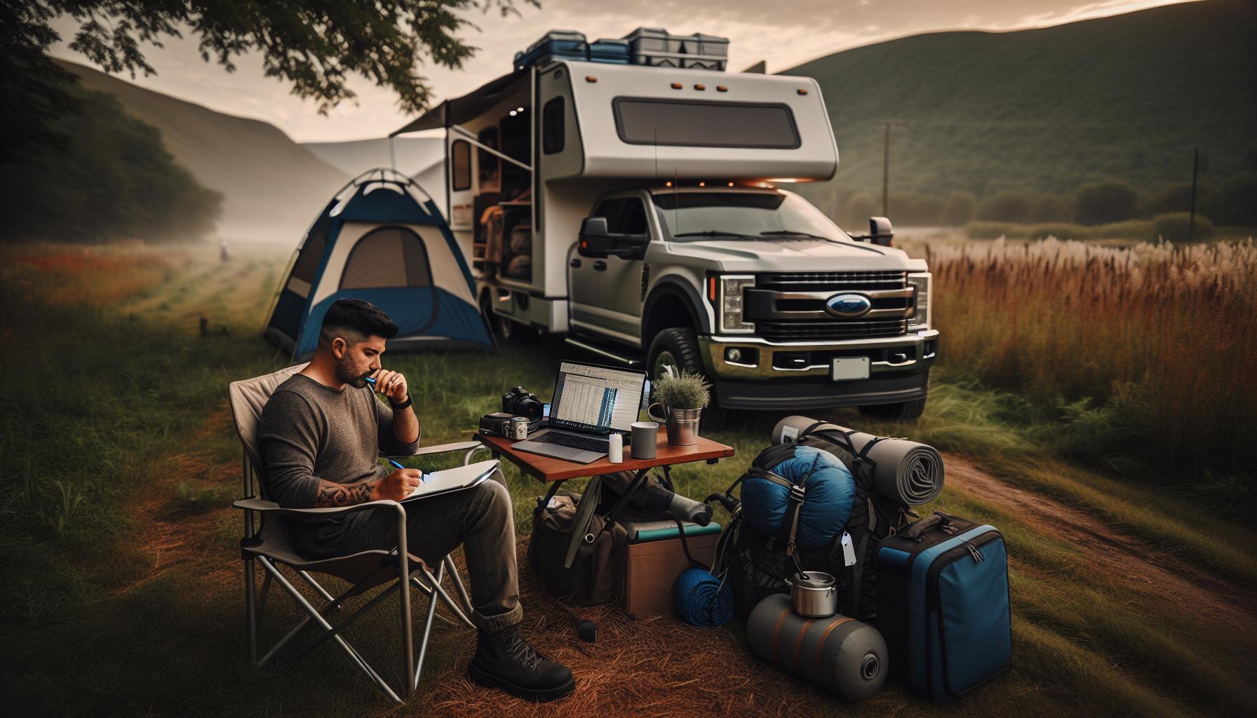 Determining Your Budget for Truck Camping