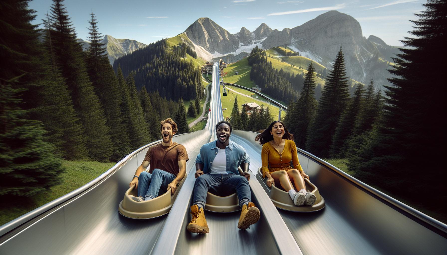 Experience the Thrill of the Alpine Slide