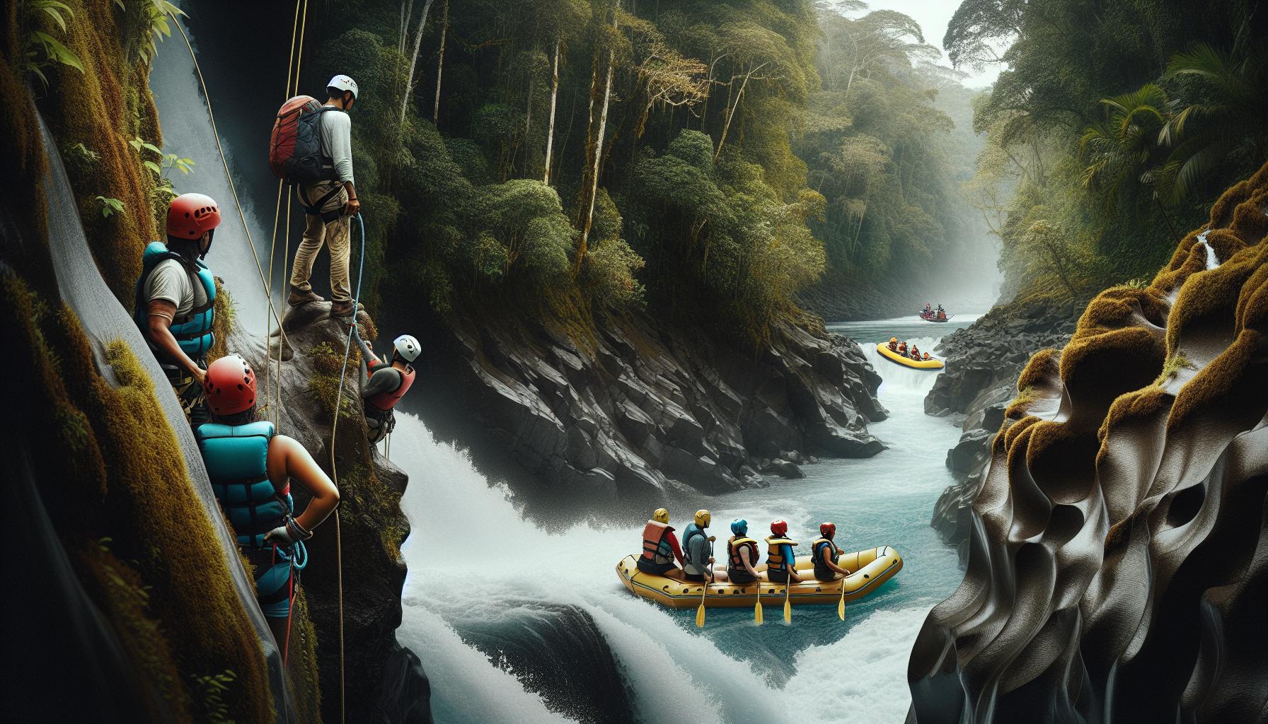 Exploring Canyoning and Rafting in Costa Rica