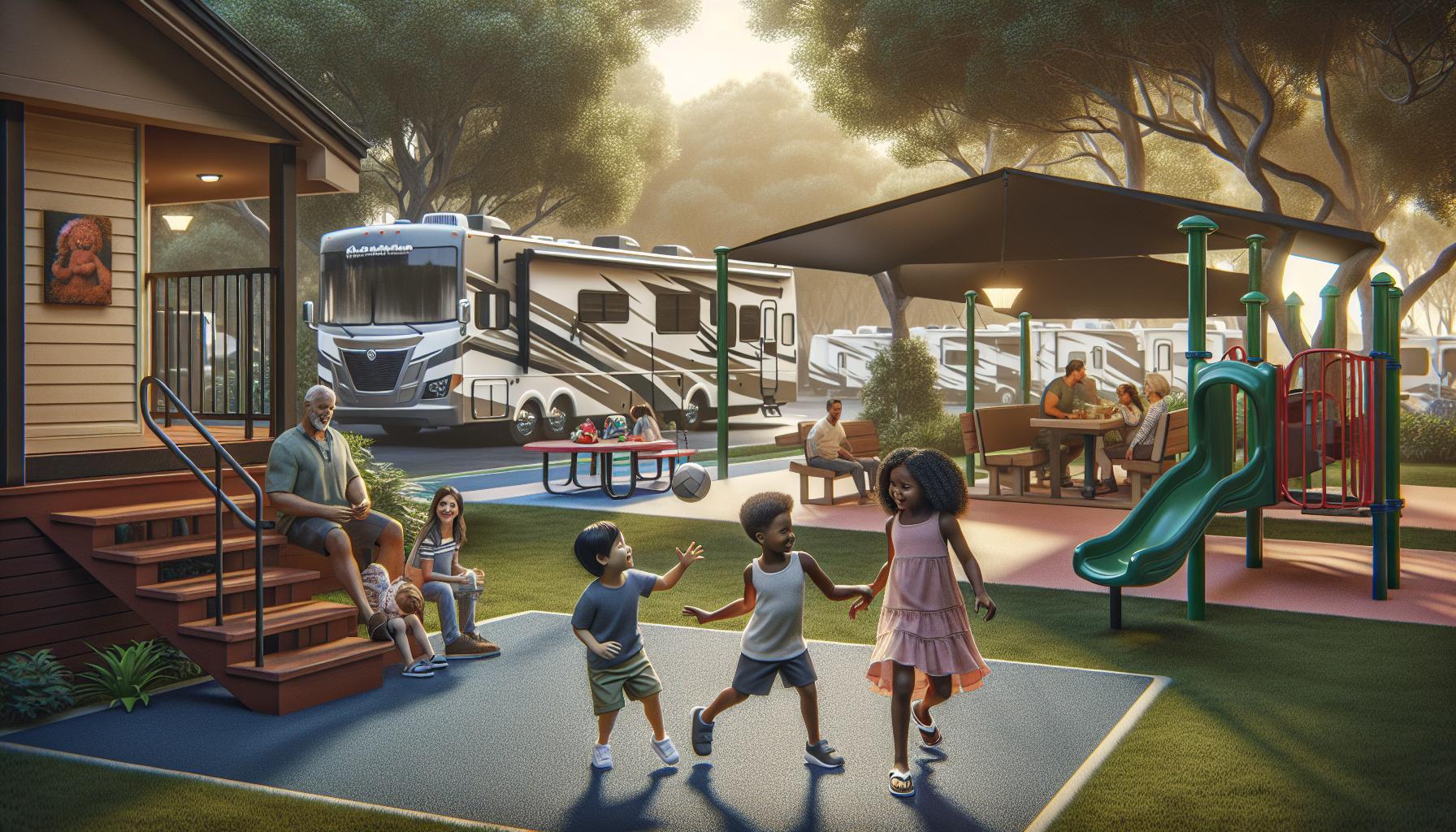 Family-Friendly Features in the RV Resort