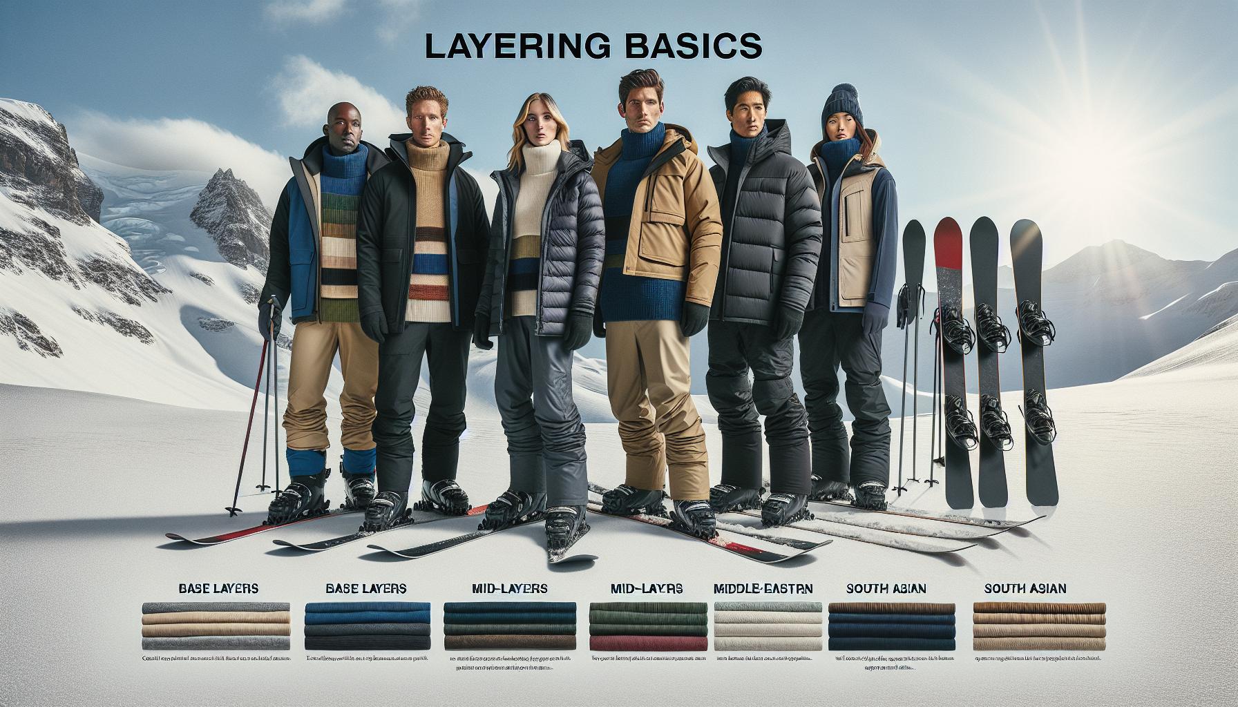 Layering Basics: Dressing for Success on the Slopes