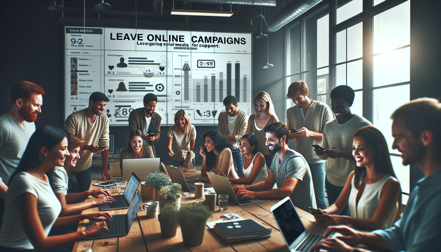 Online Campaigns: Leveraging Social Media for Support