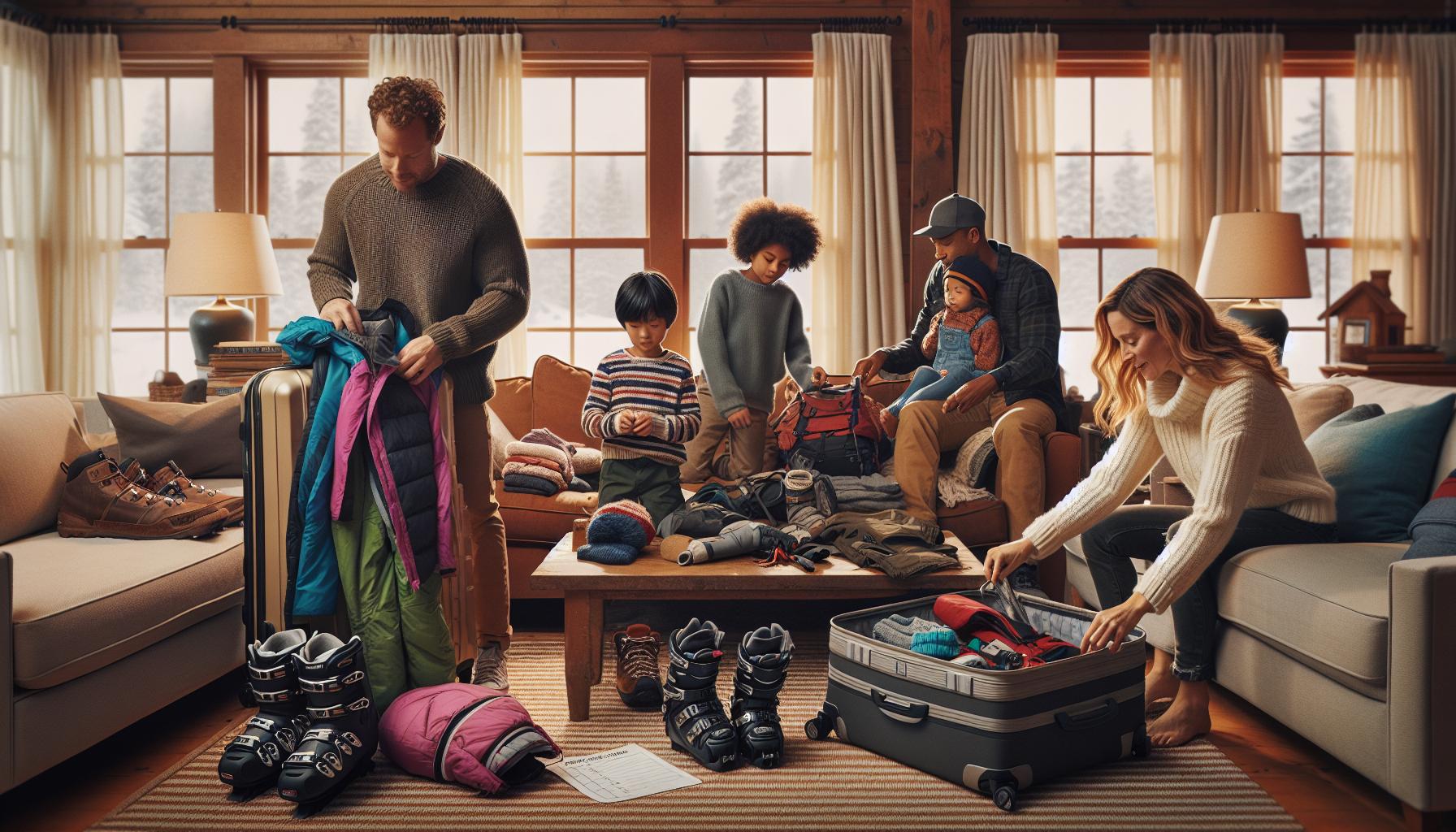 Packing List for Families: Skiing with Kids