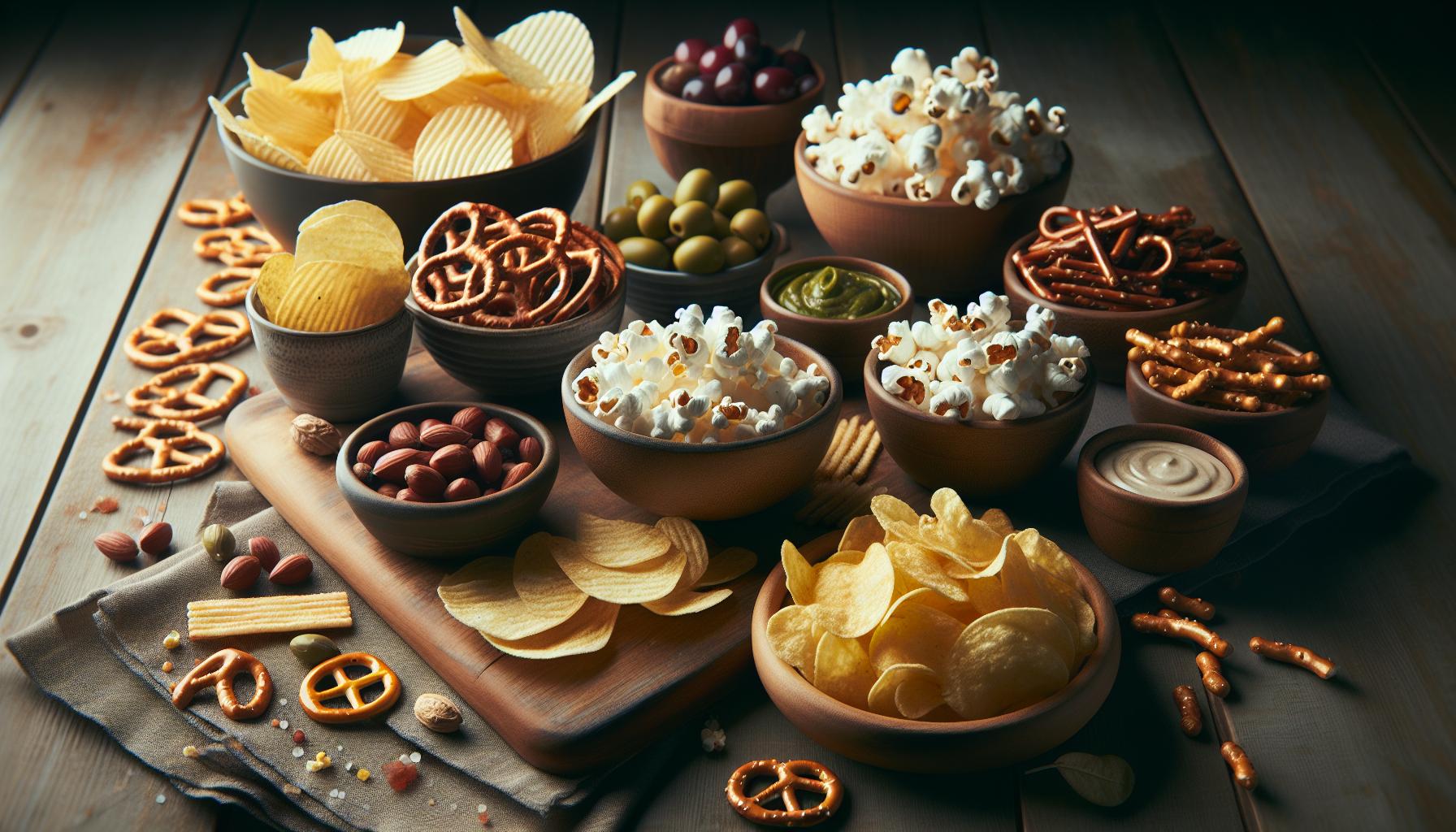 Savory Selections: Delicious Salty Snacks