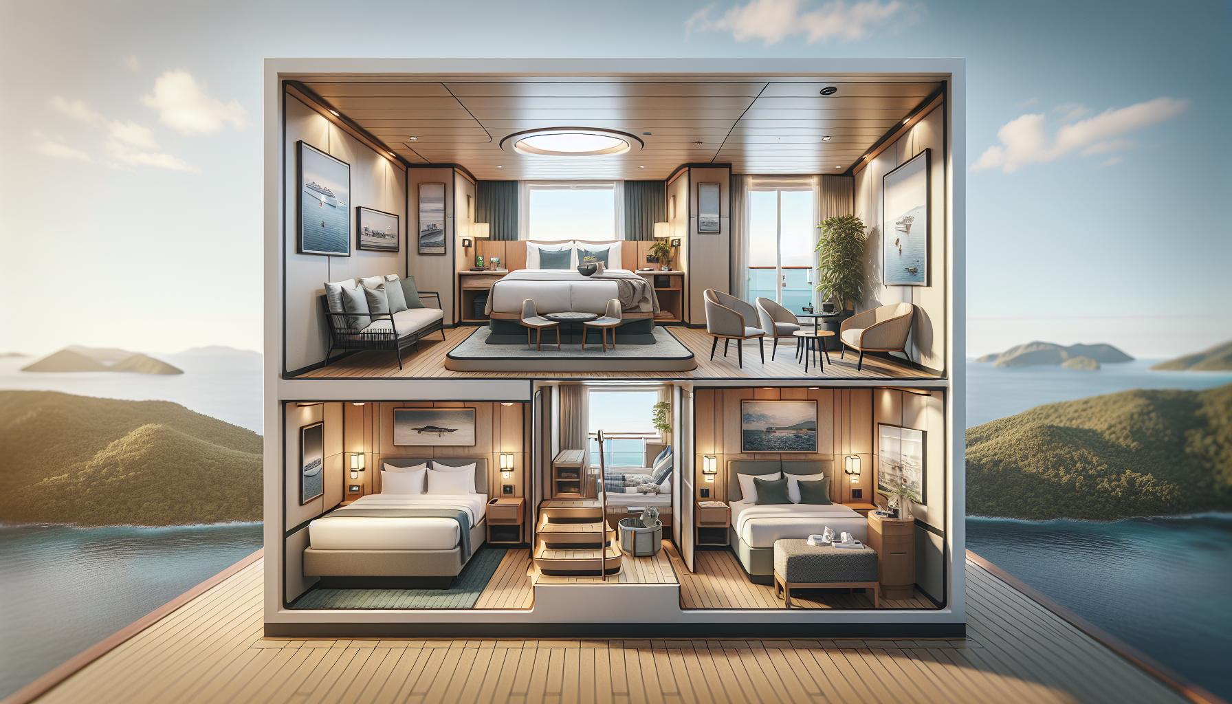 Top Features of Each Stateroom Type