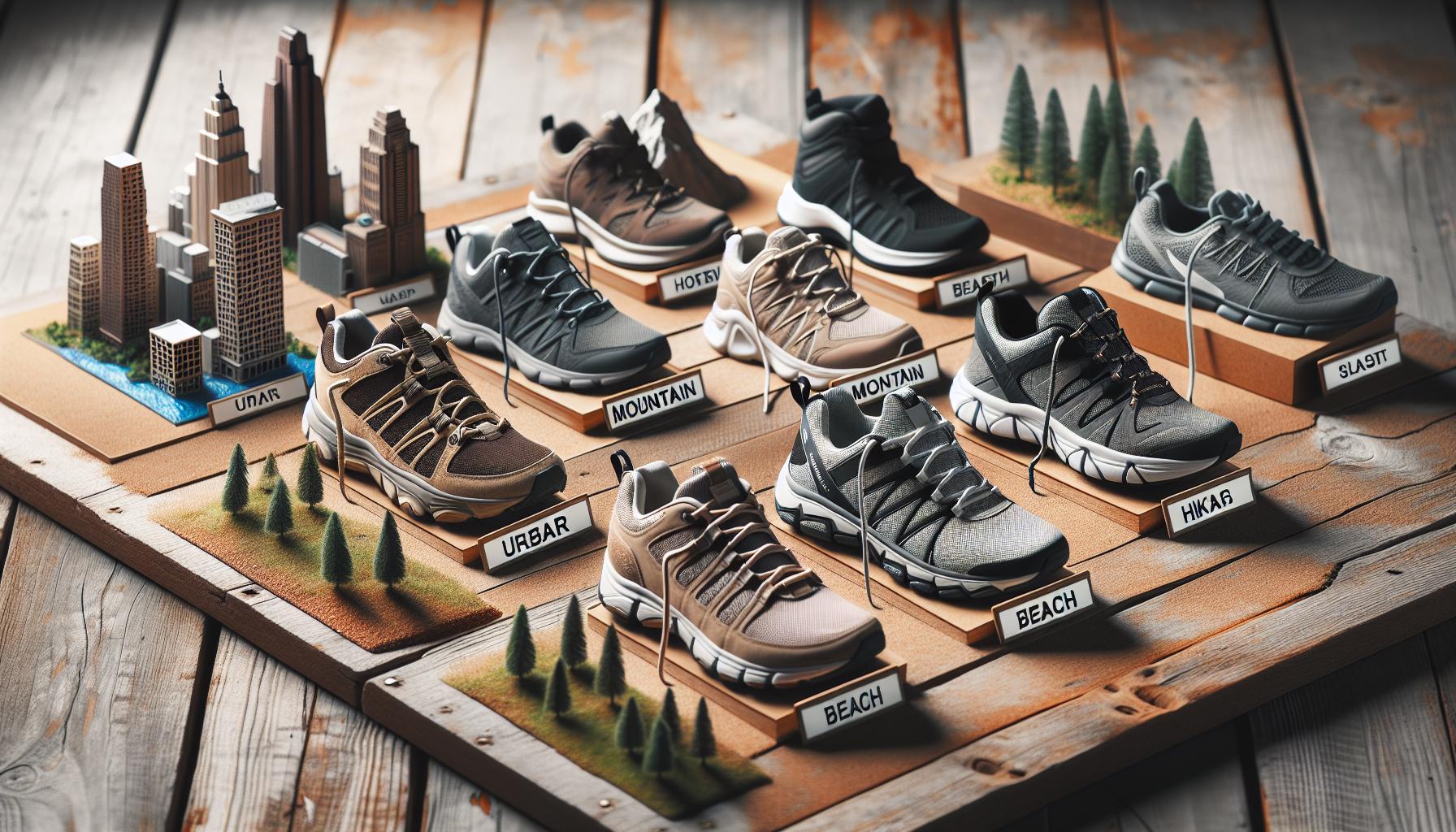 Top Picks for Walking Shoes by Destination
